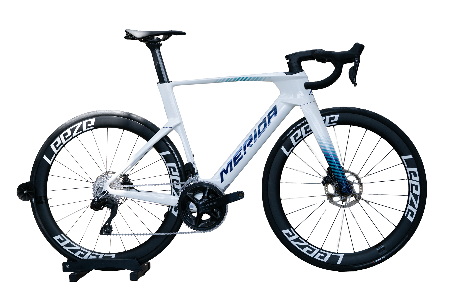 Merida Reacto 5000 mit LEEZE CC 50 BASIC R Carbon-Laufrädern
