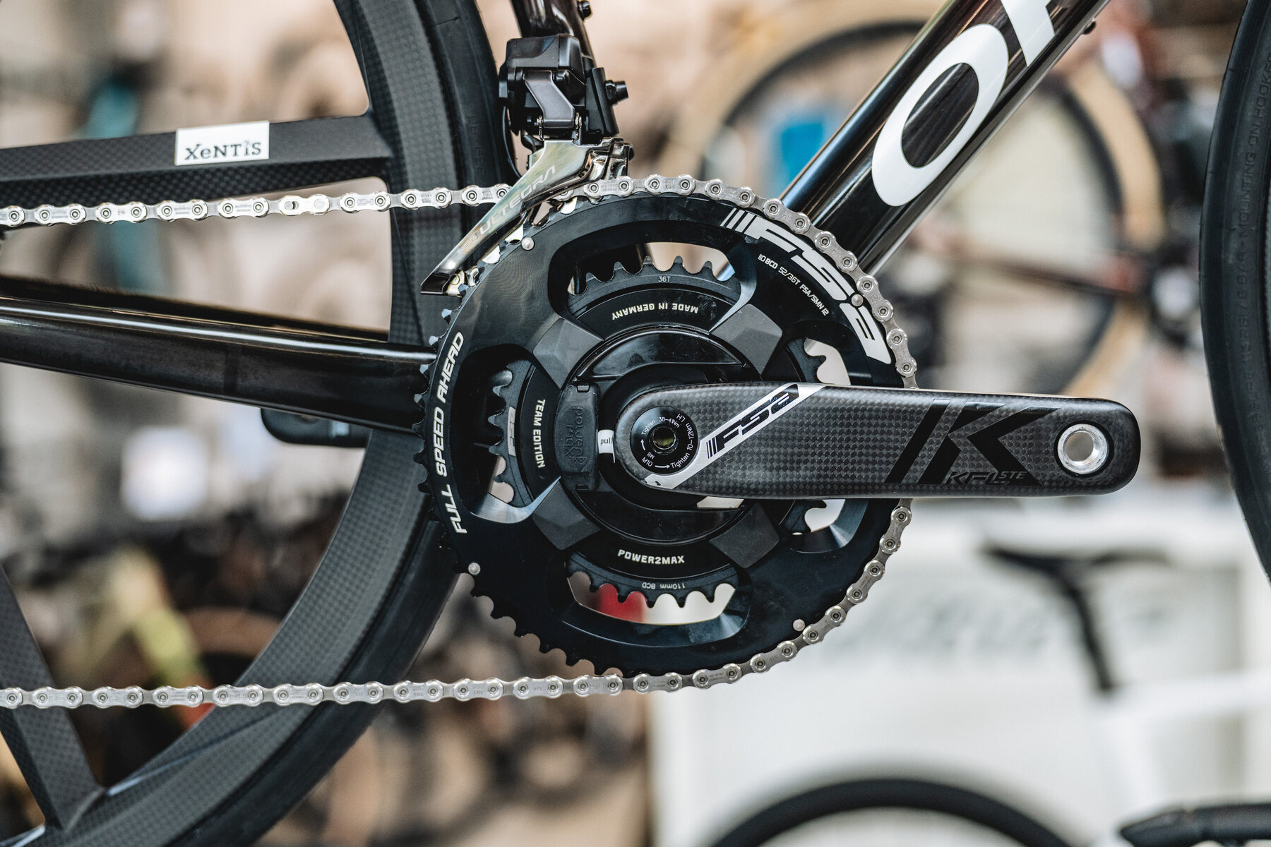 FSA Powerbox K-Force Team Edition Powermeter Kurbel
