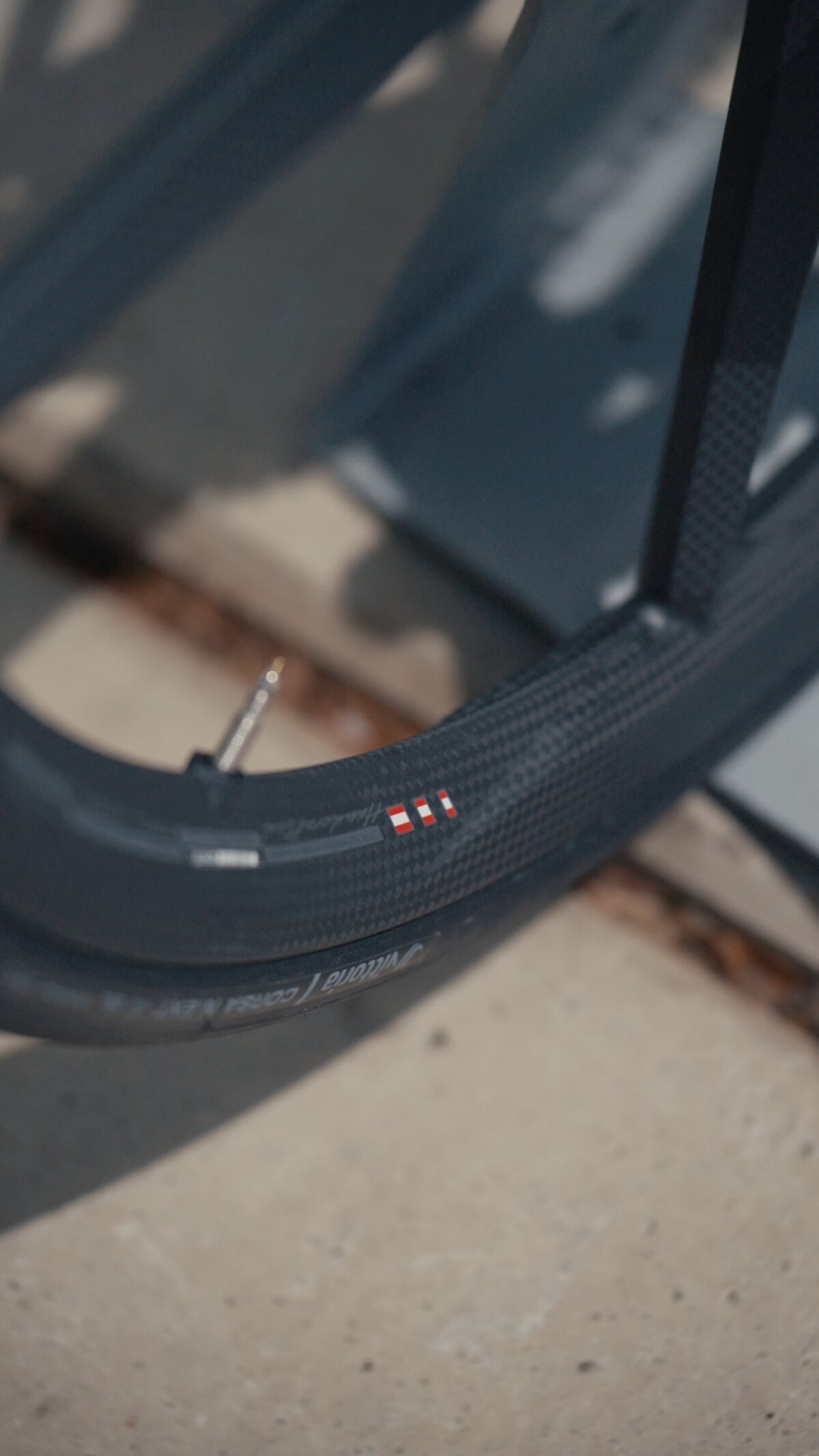 XeNTiS High X SL Carbon-Laufrad mit Vittoria Corsa Reifen