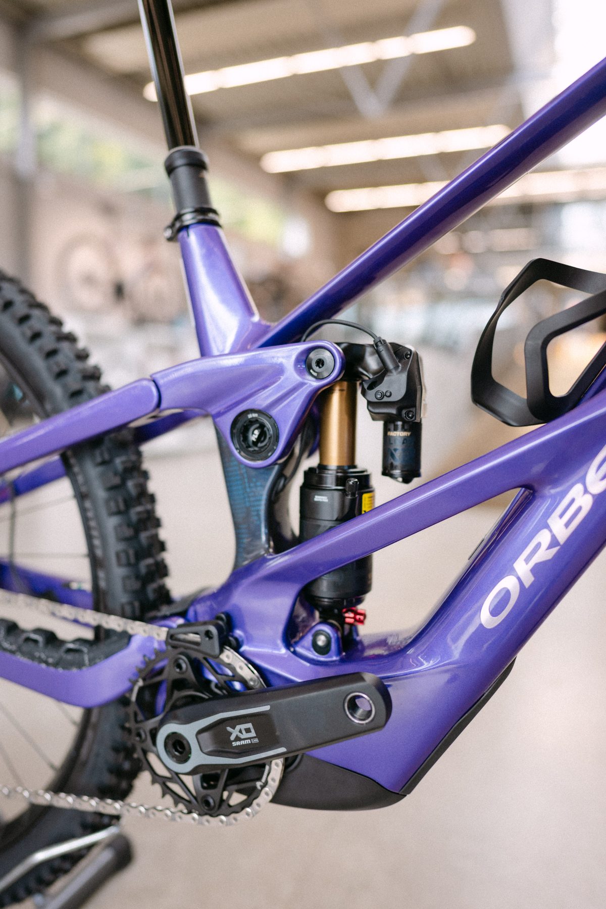 SRAM GX Eagle AXS Antrieb und Kurbel am Orbea Wild