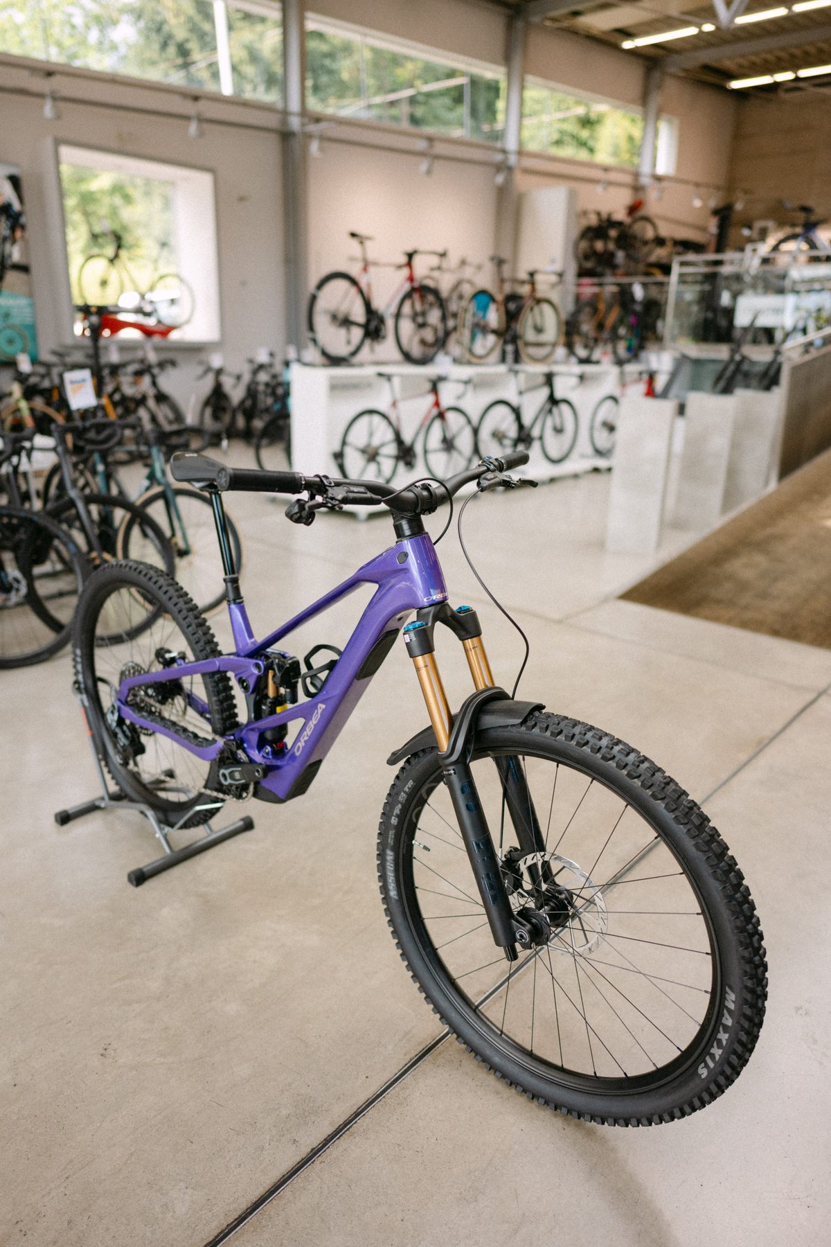 Orbea Wild LT M-Team RS, Gesamtansicht bei Radsport Kotnik